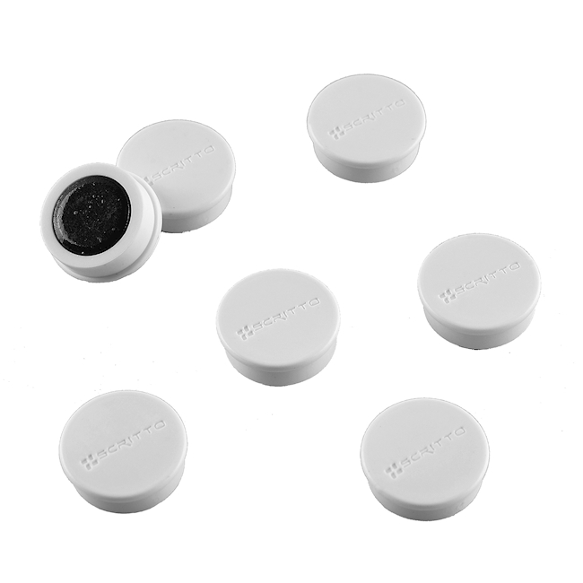 Magnets white Ø 20 mm